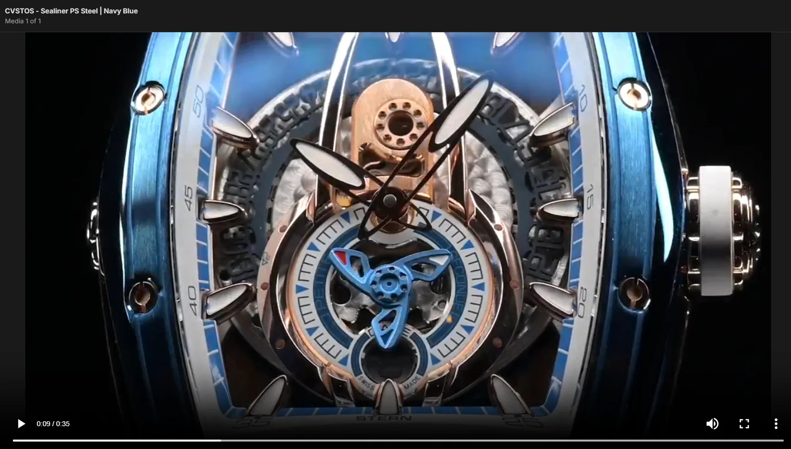 CVSTOS - Sealiner PS Brown Steel | Rose-Gold - Image 3