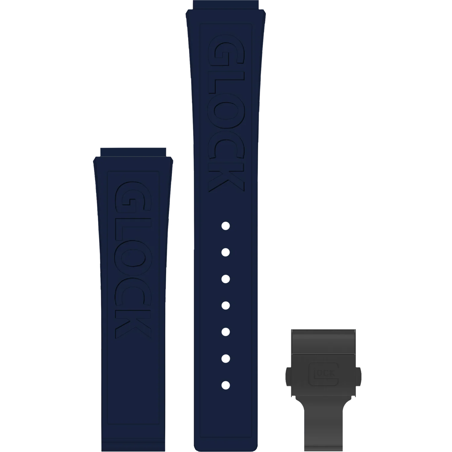 GLOCK - Interchangeable Silicone Strap | GB-PU-BLULGO-BC