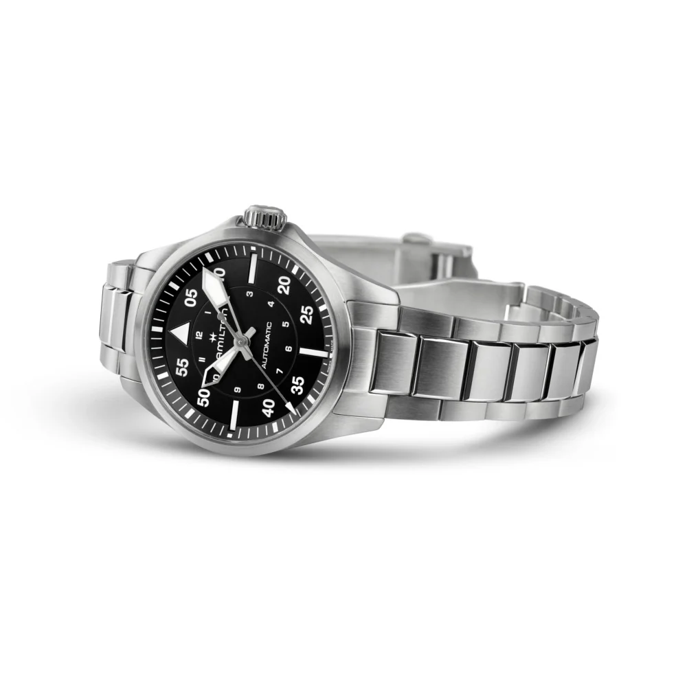 HAMILTON - Khaki Aviation Pilot Auto | H76215130 - Image 2