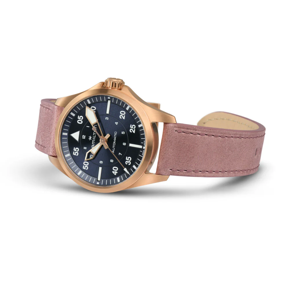 HAMILTON - Khaki Aviation Pilot Auto | H76245840 - Image 2