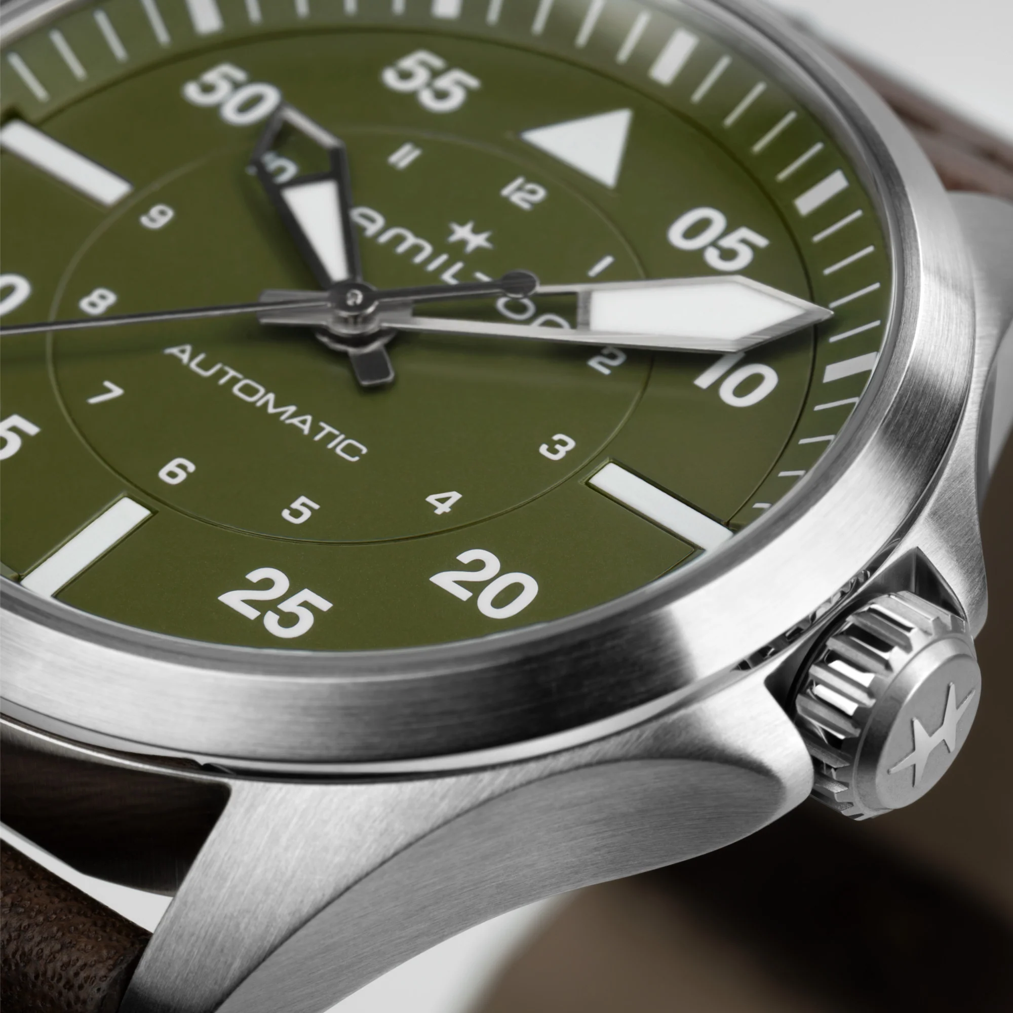 HAMILTON - Khaki Aviation Pilot Auto | H76305560 - Image 5