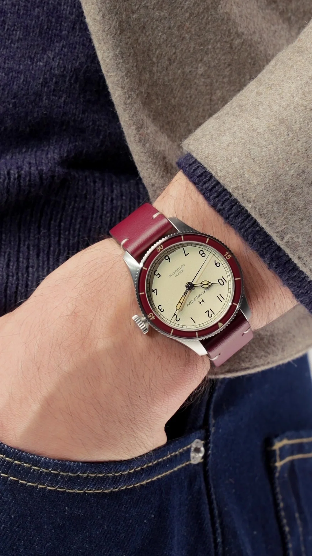 HAMILTON - Khaki Aviation Pilot Pioneer | H76265810 - Image 7