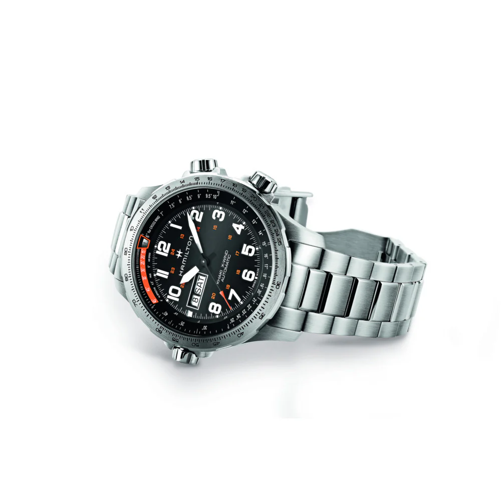 HAMILTON - Khaki Aviation X-Wind Day/Date Auto | H77755133 - Image 2