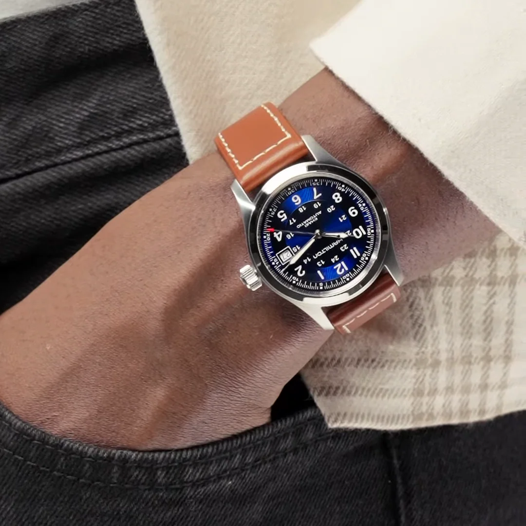 HAMILTON - Khaki Field Auto 38mm | H70455540 - Image 6