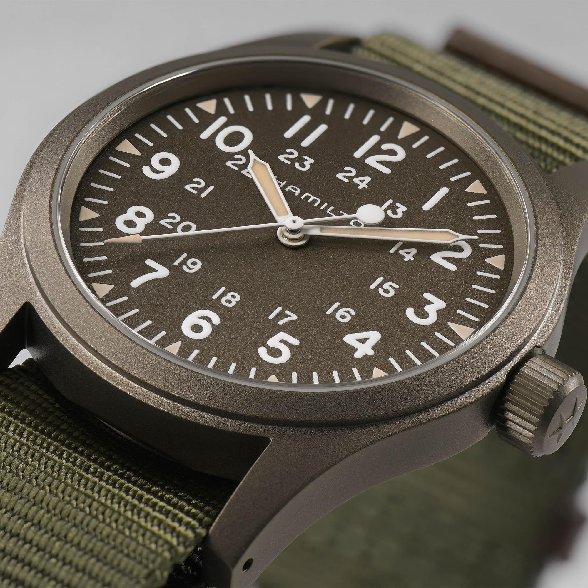 HAMILTON - Khaki Field Mechanical 38 | H69449961 - Image 5