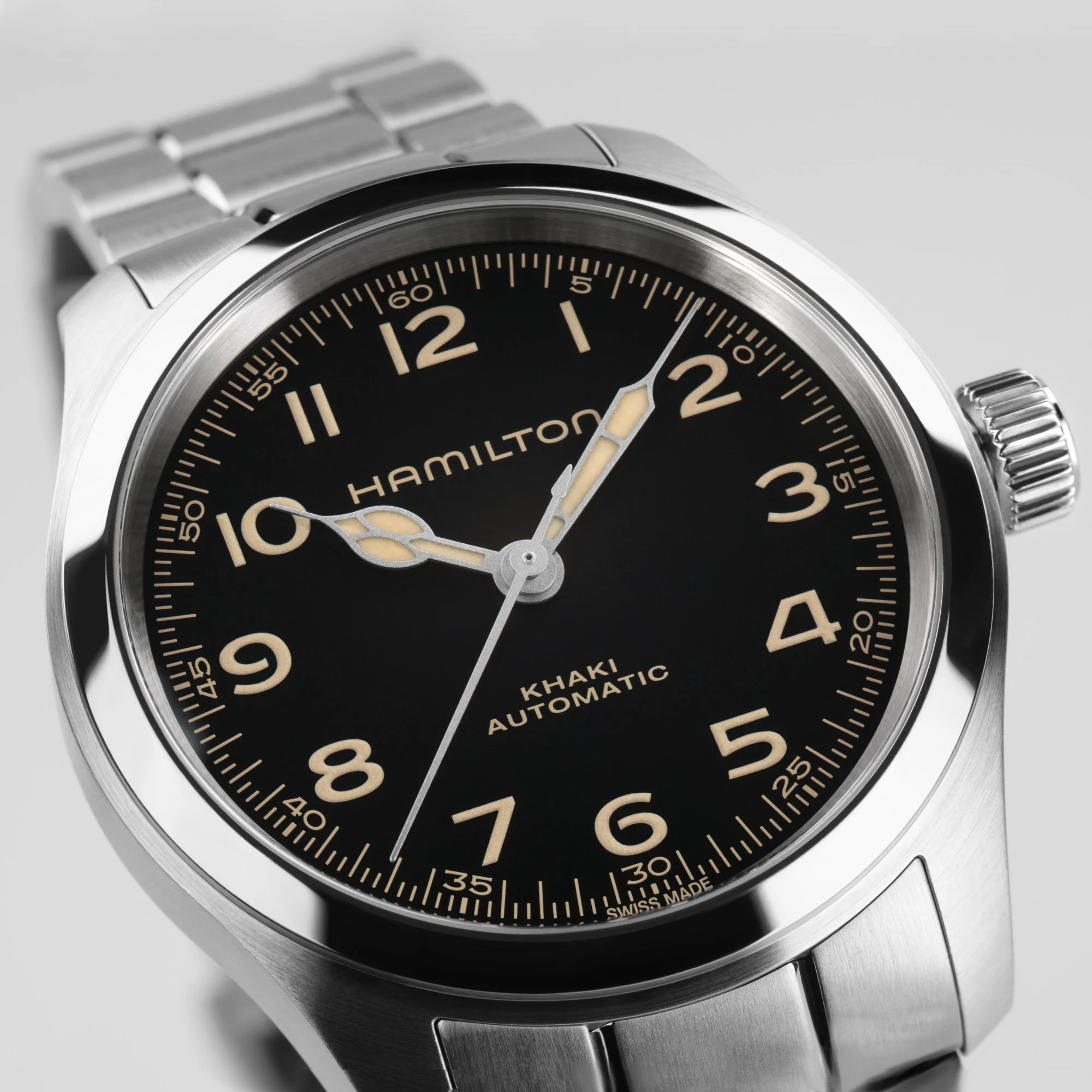 HAMILTON - Khaki Field Murph 38 | H70405130 - Image 5