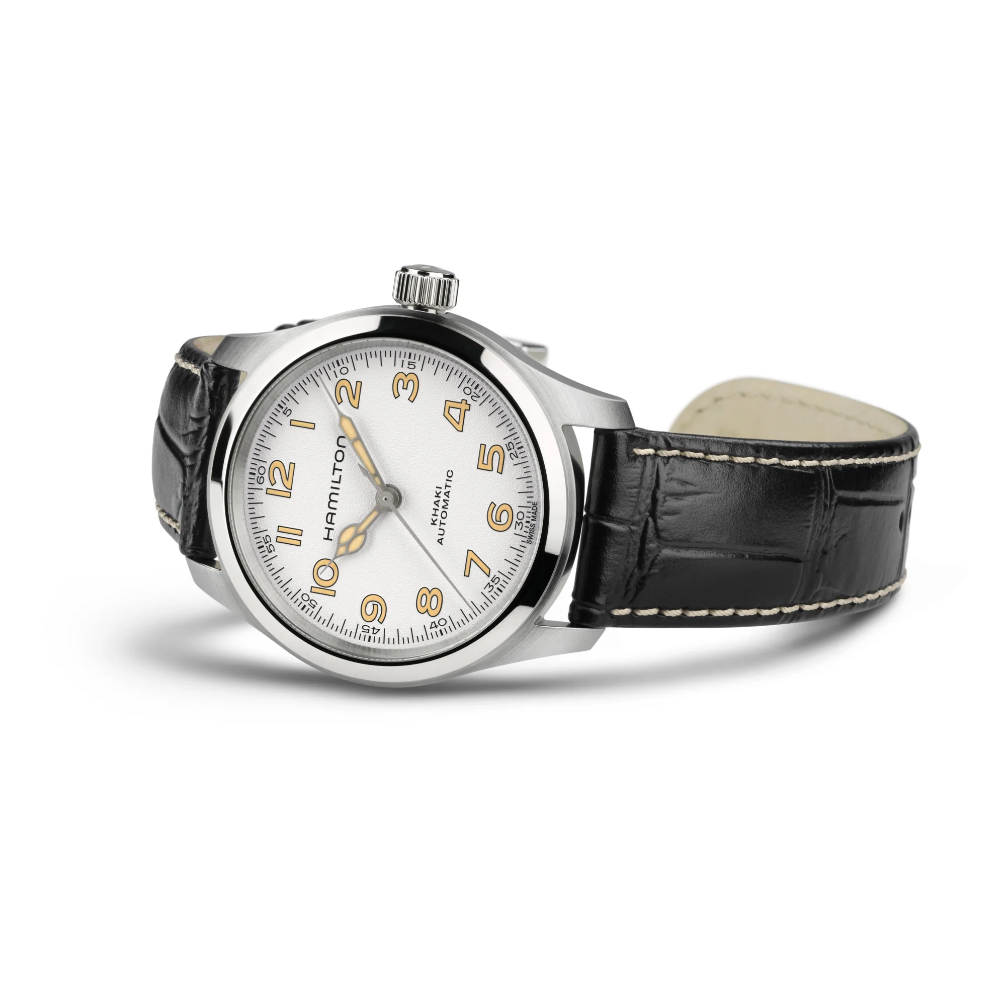 HAMILTON - Khaki Field Murph 38 | H70405710 - Image 3