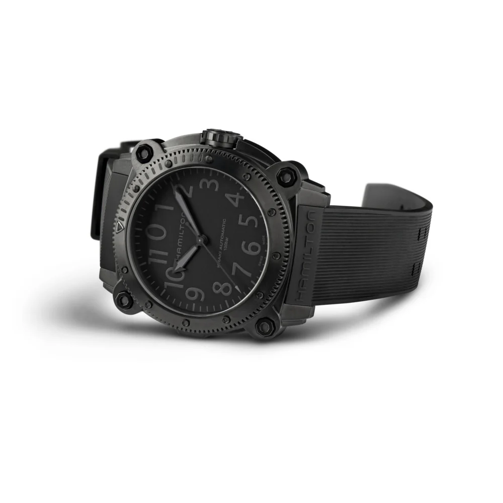 HAMILTON - Khaki Navy Below0 Titanium Auto | H78505330 - Image 2