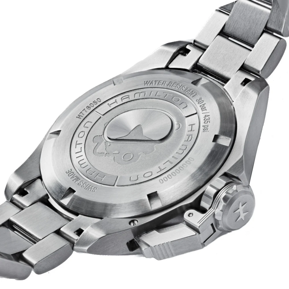 HAMILTON - Khaki Navy Frogman Auto | H77605135 - Image 3