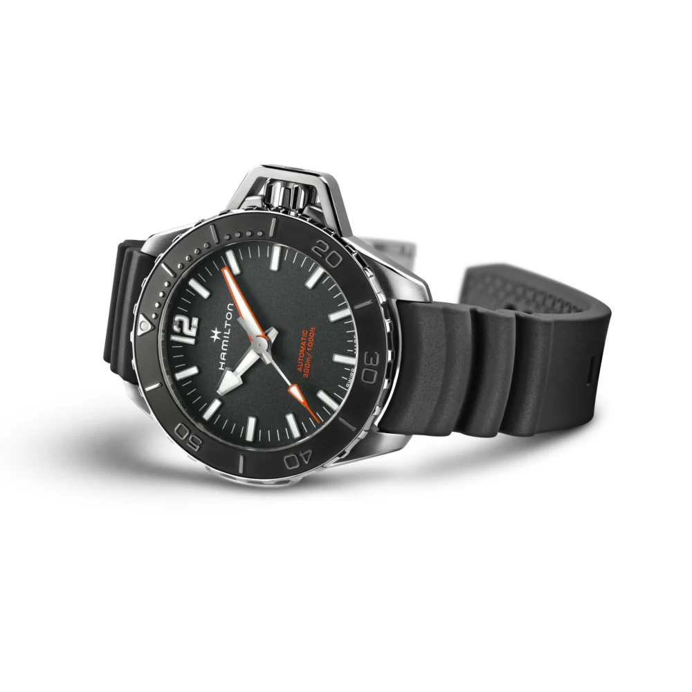 HAMILTON - Khaki Navy Frogman Auto | H77825330 - Image 2