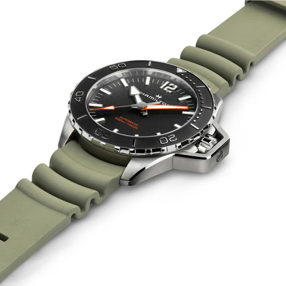 HAMILTON - Khaki Navy Frogman Auto | H77825331 - Image 3