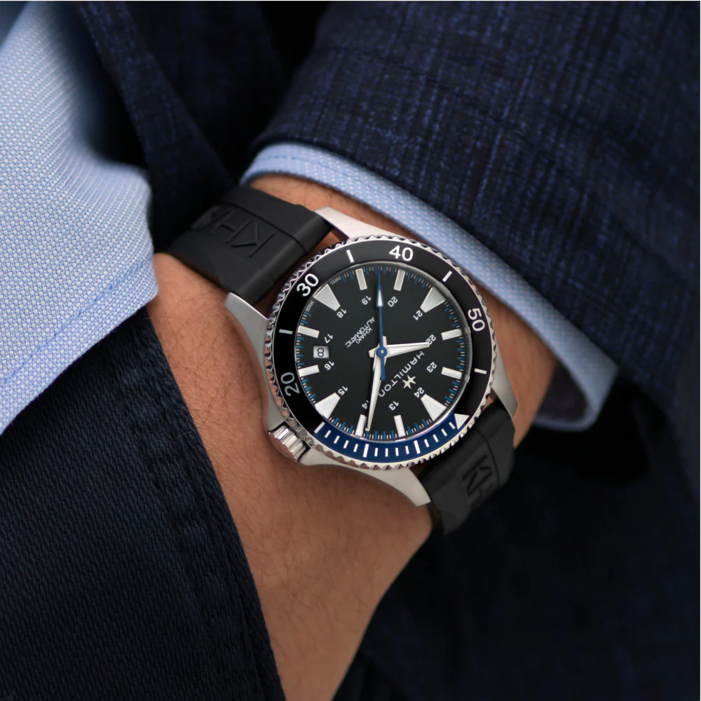 HAMILTON - Khaki Navy Scuba Auto | H82315331 - Image 2