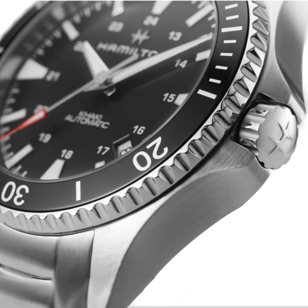 HAMILTON - Khaki Navy Scuba Auto | H82335131 - Image 4