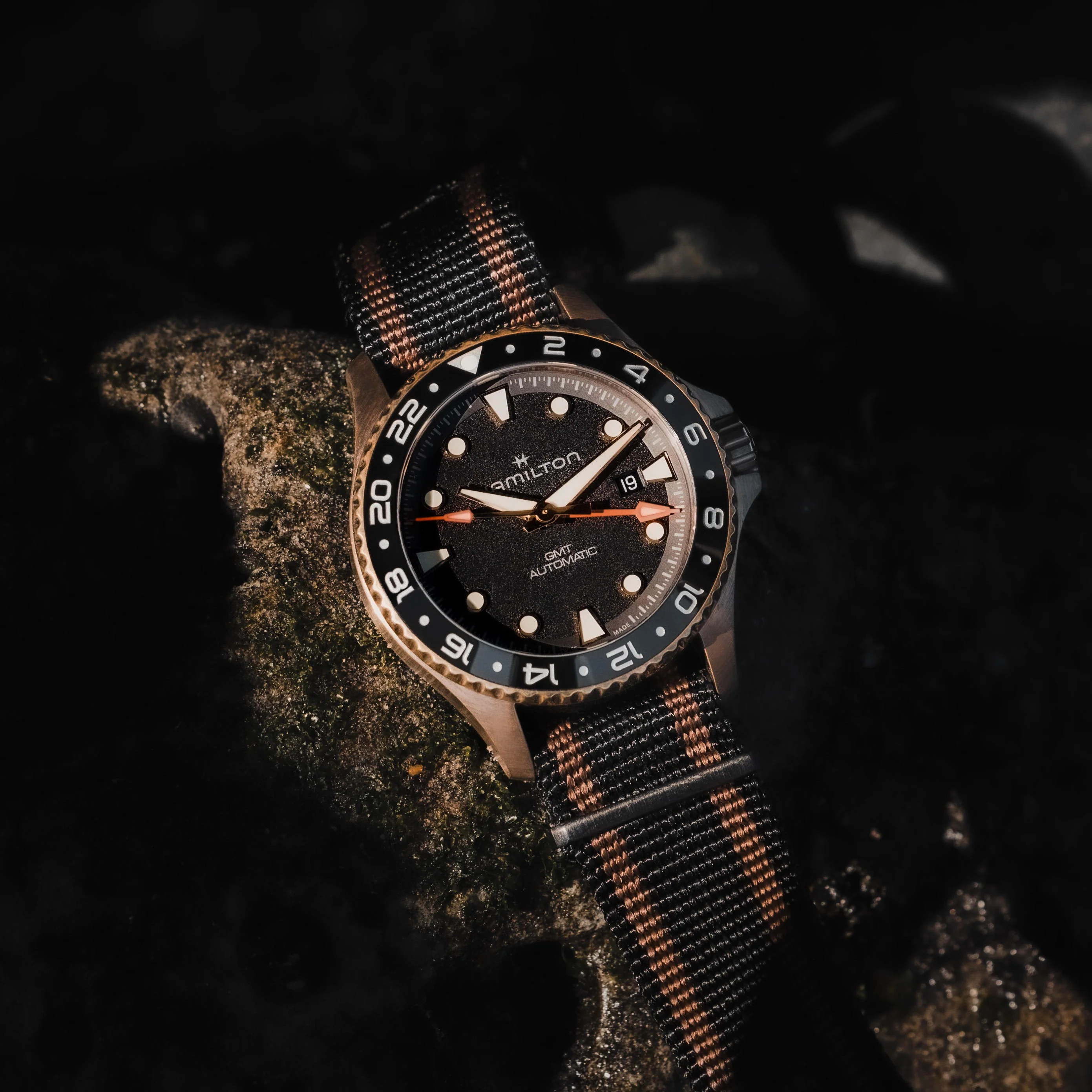 HAMILTON - Khaki Navy Scuba GMT Auto | H82565930 - Image 7