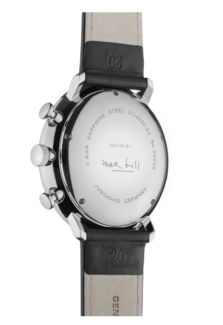 Junghans - Max Bill Chronoscope Auto | 27/4600.02 - Image 4