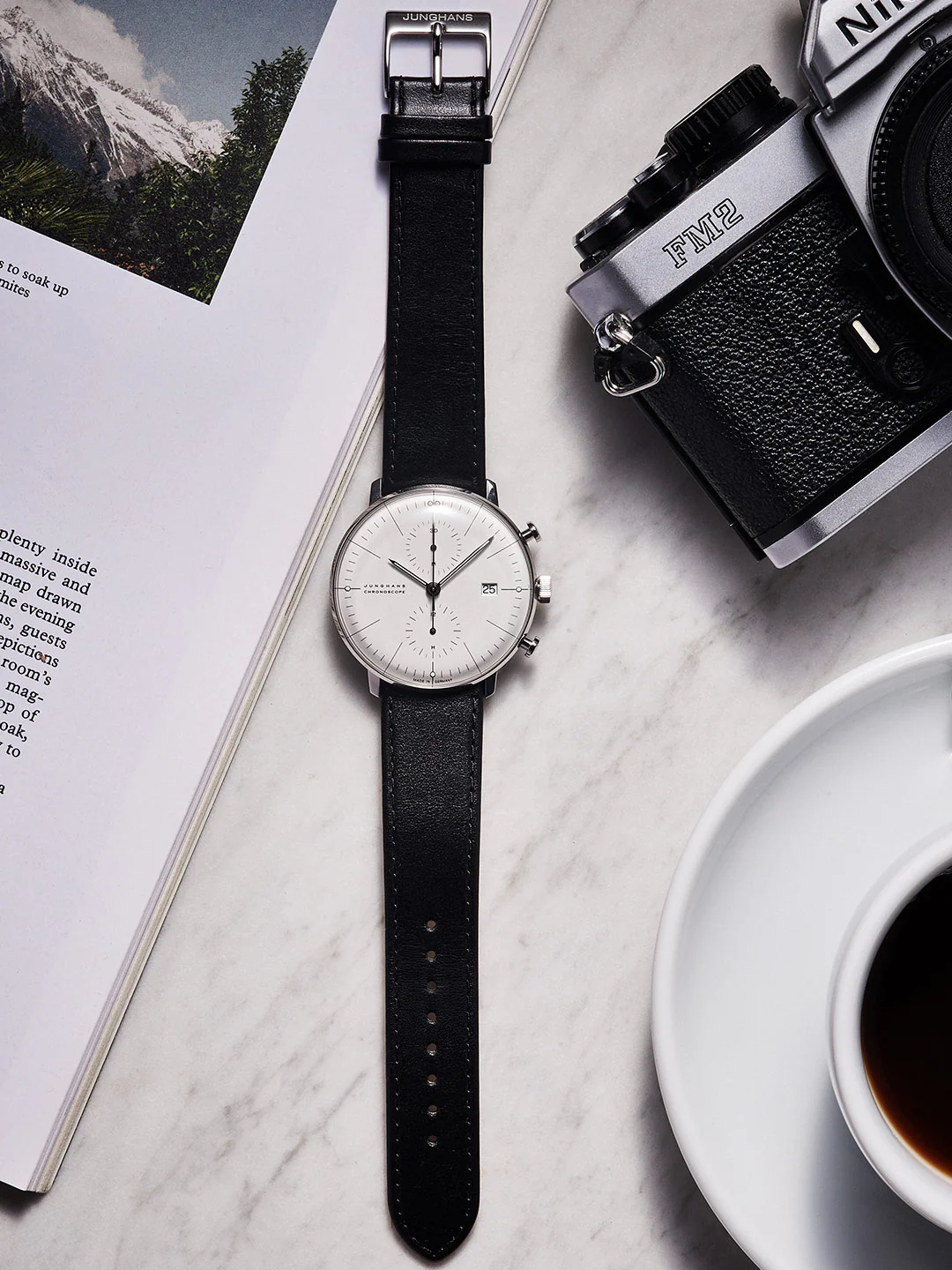 Junghans - Max Bill Chronoscope Auto | 27/4600.02 - Image 5