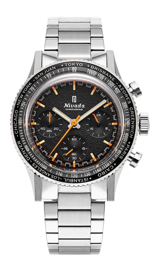 NIVADA GRENCHEN - Chronoking Mecaquartz Inter-bezel | 87040Q20 - Image 2