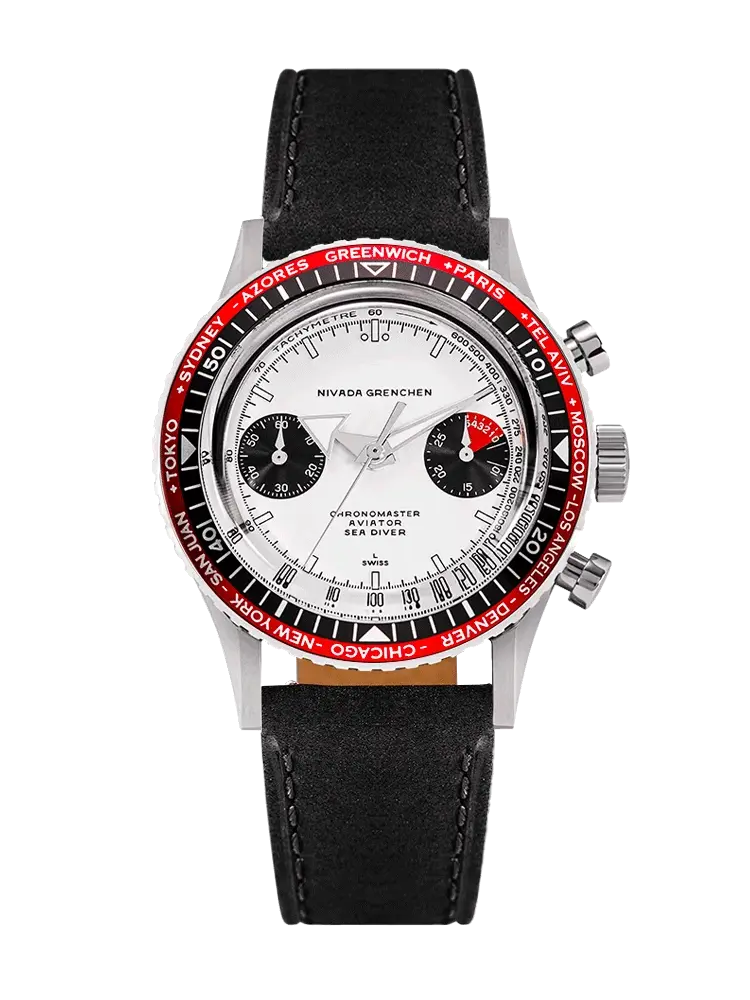 NIVADA GRENCHEN - Chronomaster BroadArrow Inter-bezel | 86010WM01LC - Image 2