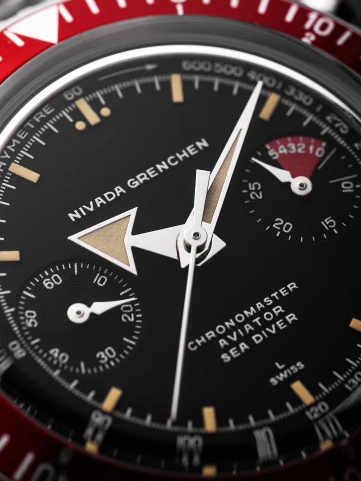 NIVADA GRENCHEN - Chronomaster BroadArrow Inter-bezel | 86056M01LC - Image 4