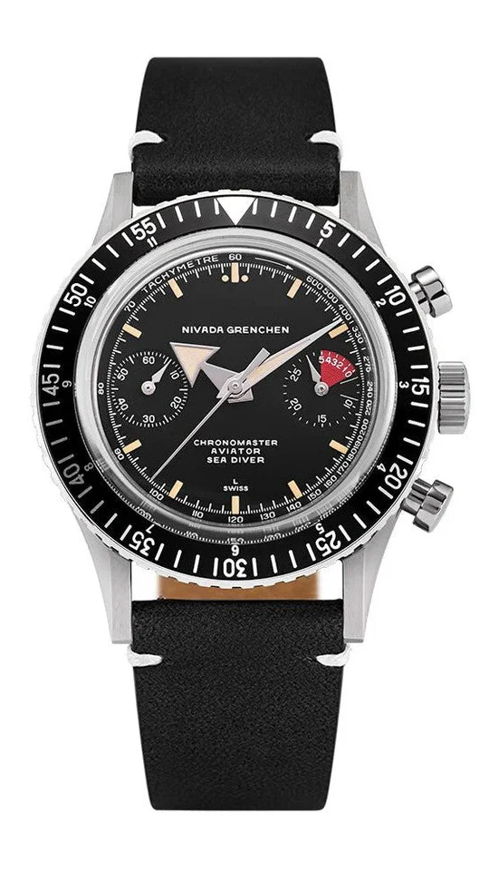 NIVADA GRENCHEN - Chronomaster BroadArrow Inter-bezel | 86056M14LC - Image 2