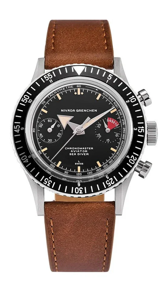NIVADA GRENCHEN - Chronomaster BroadArrow Inter-bezel | 86056M17LC - Image 2