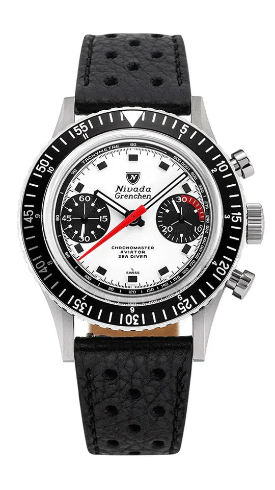 NIVADA GRENCHEN - Chronomaster Panda Inter-bezel | 86054M23LC - Image 2