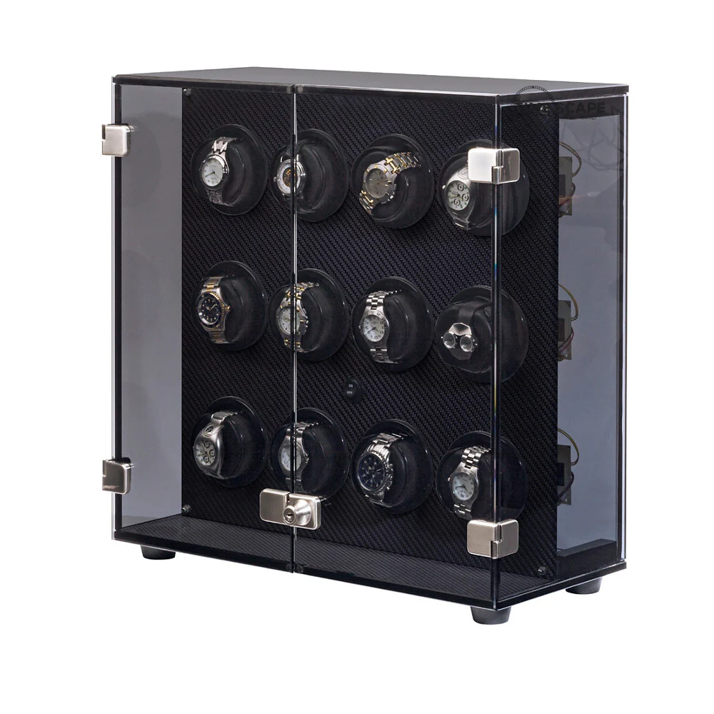 ORBITA - Milano 12 Watch Winder | Carbon Fiber - Image 3