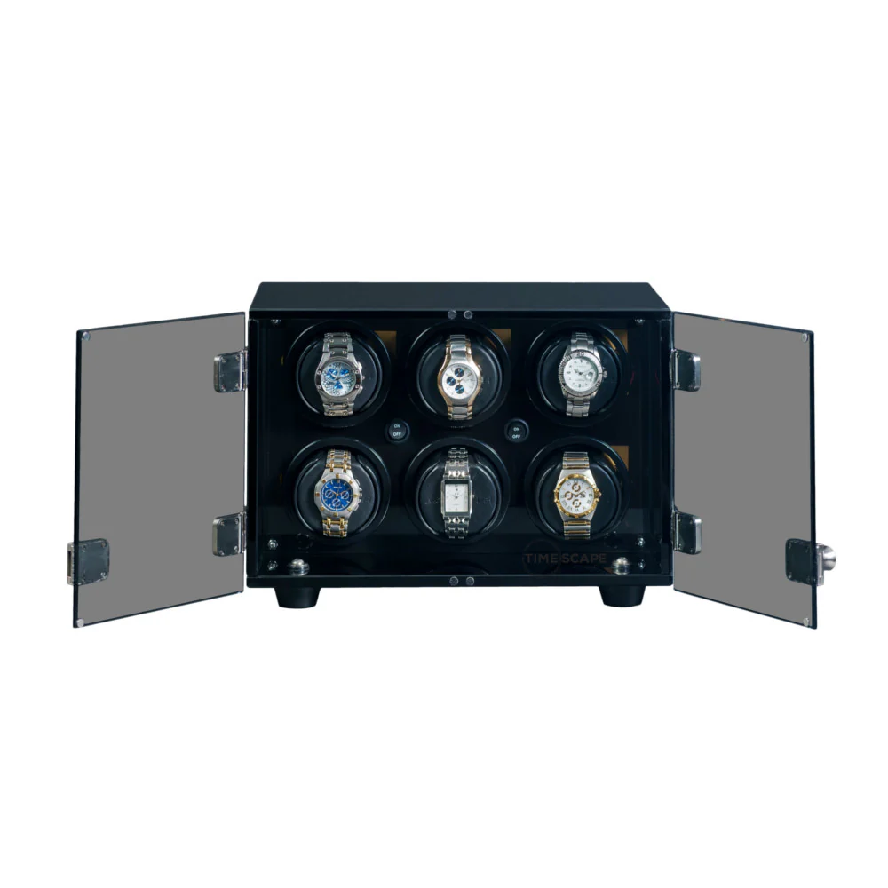Orbita - Milano 6 Watch Winder | Smoked Acrylic - Image 2
