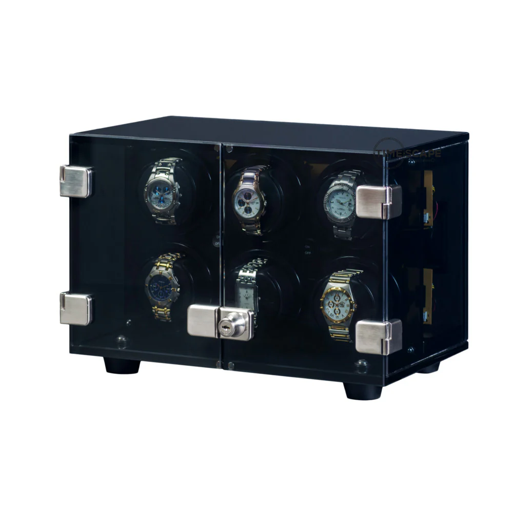 Orbita - Milano 6 Watch Winder | Smoked Acrylic - Image 3