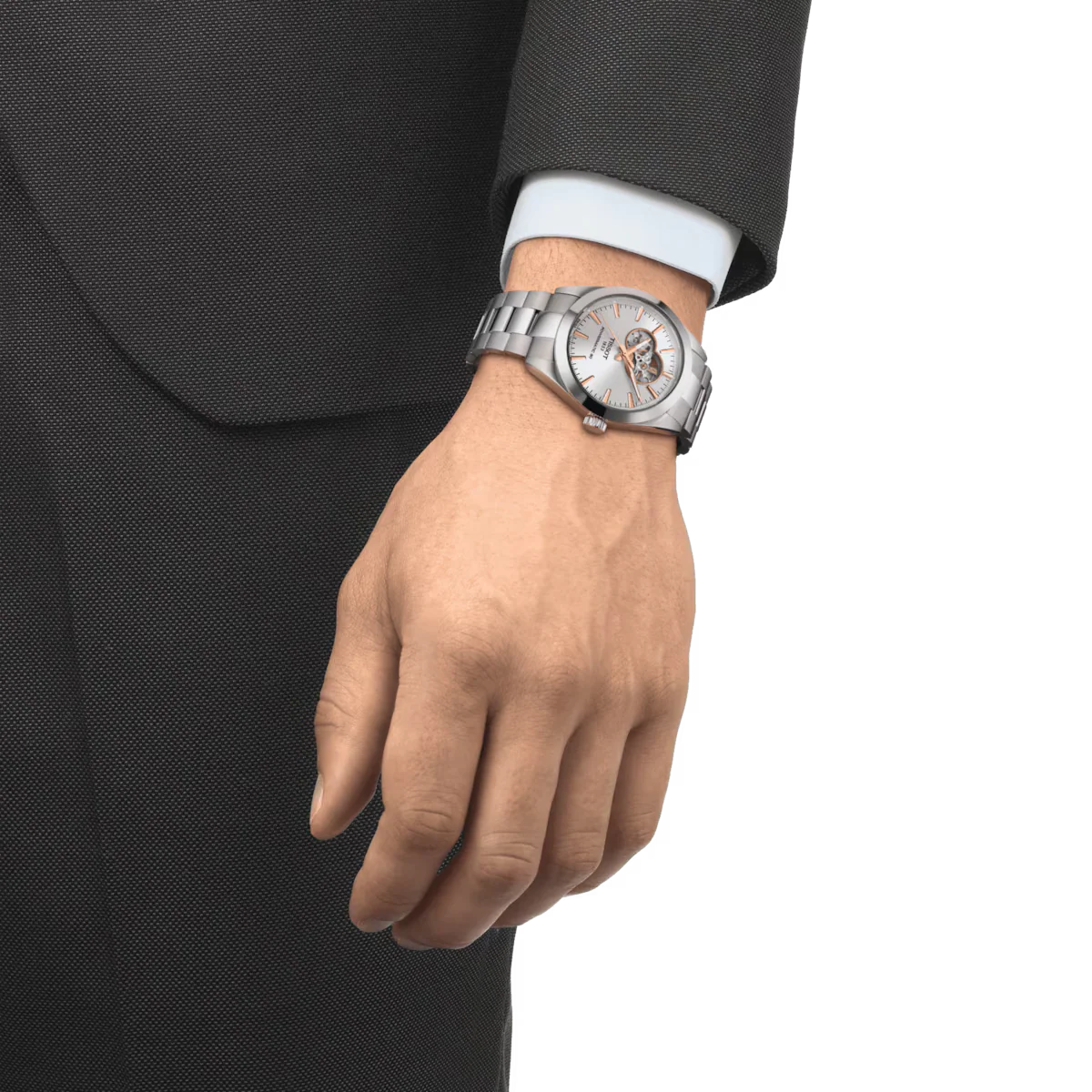 TISSOT - Gentleman Powermatic 80 Open Heart | T127.407.11.031.01 - Image 5