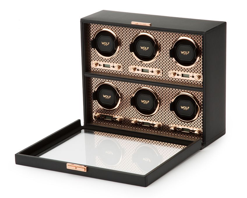 Wolf - Axis 6-Unit Watch Winder | 469616 - Image 2