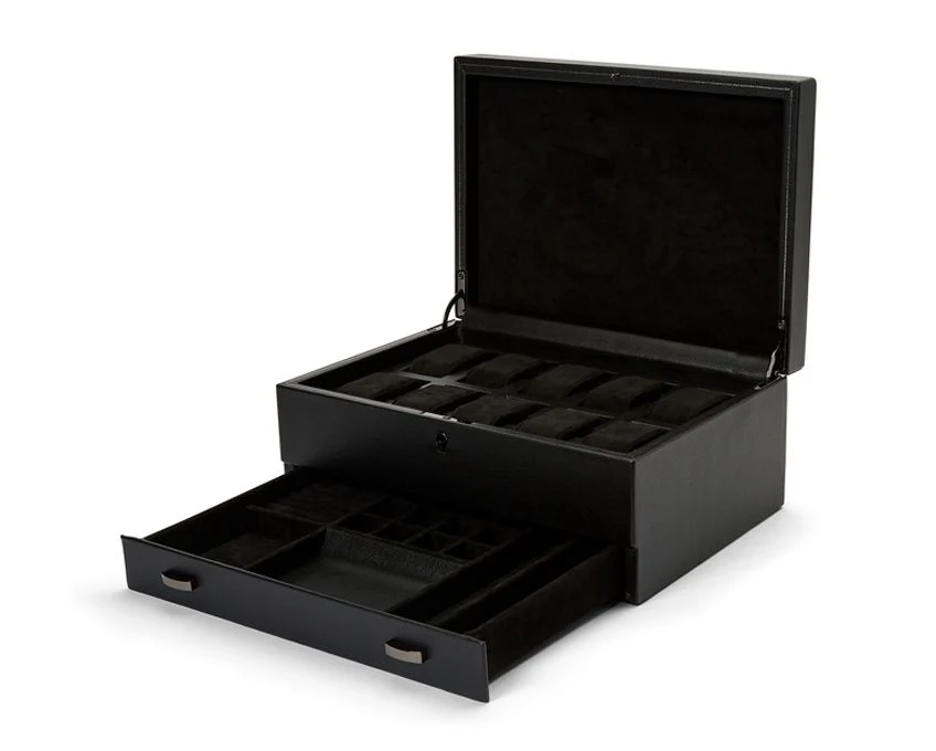 Wolf - British Racing 10-Unit Watch Box w Storage | 792802 - Image 2