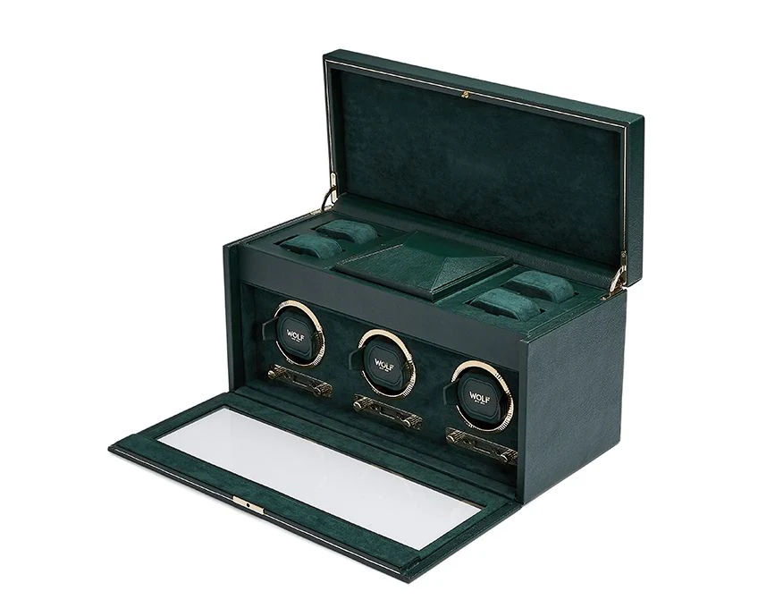 Wolf - British Racing Triple Winder w Storage | 792341 - Image 2