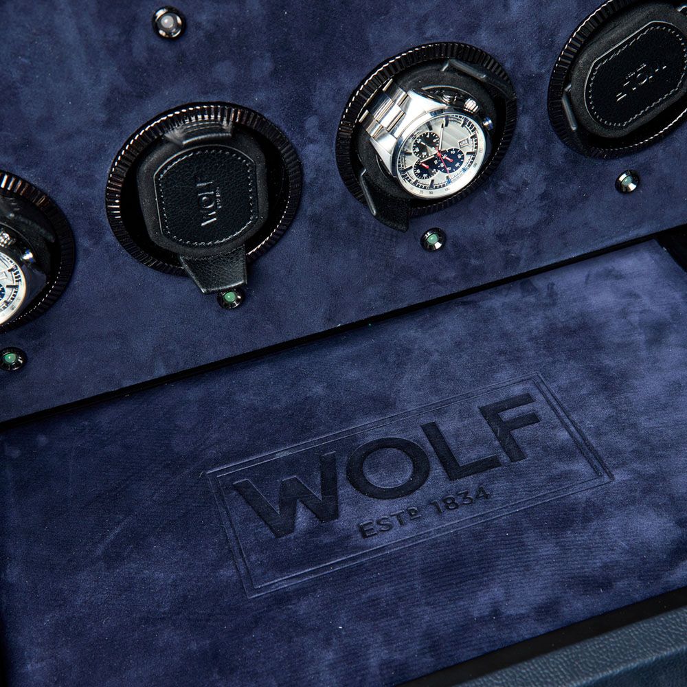 Wolf - Churchill 12-Unit Watch Winder Safe | 481216 - Image 7