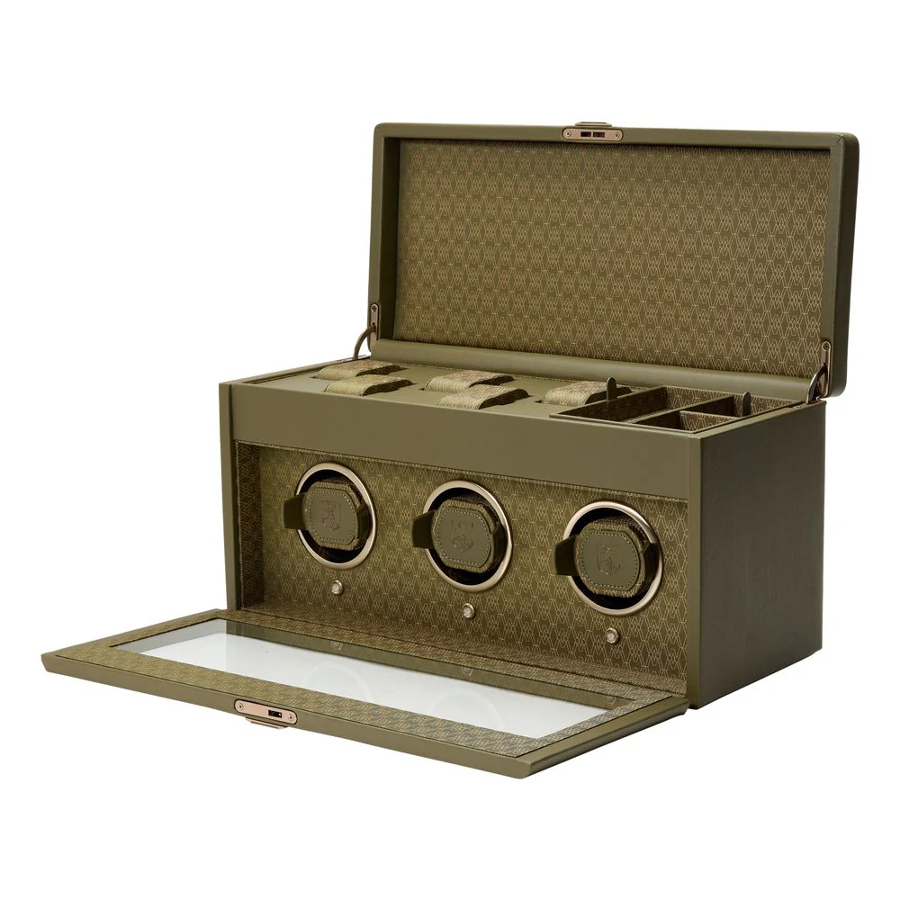 Wolf - Earth Triple Winder w Storage | 190541 - Image 3