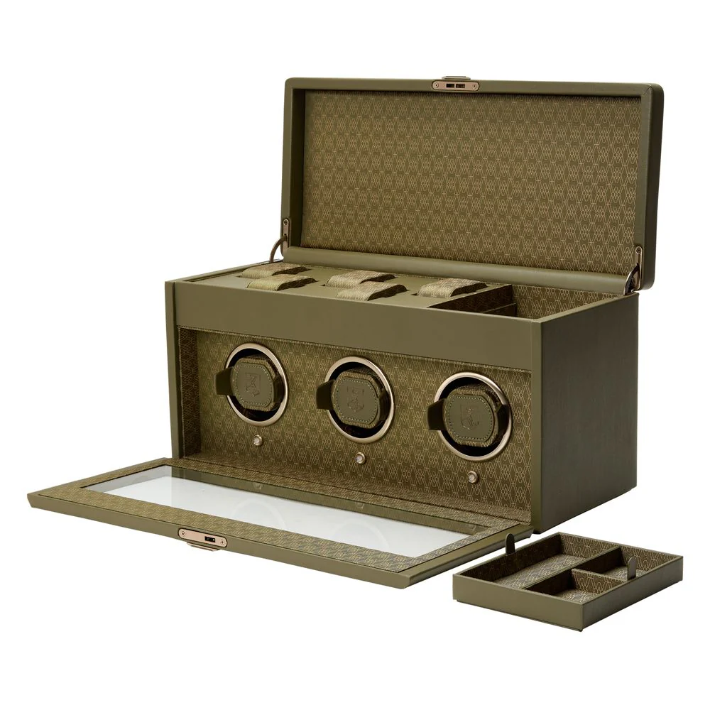 Wolf - Earth Triple Winder w Storage | 190541 - Image 4