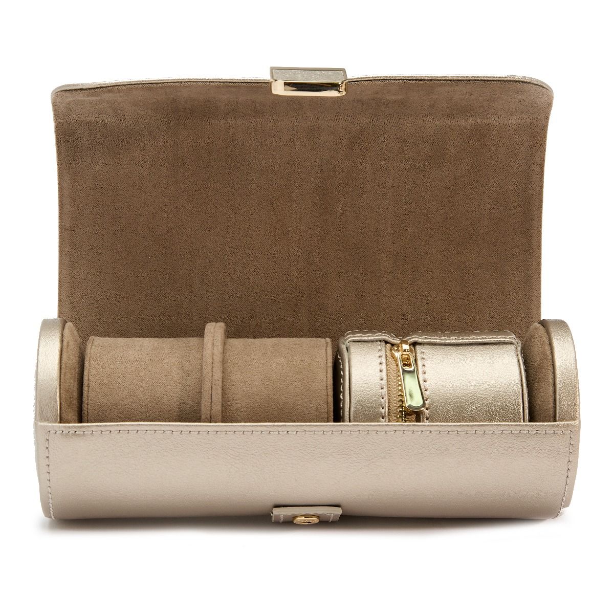 Wolf - Palermo Double Watch Roll w Case | 213978 - Image 2