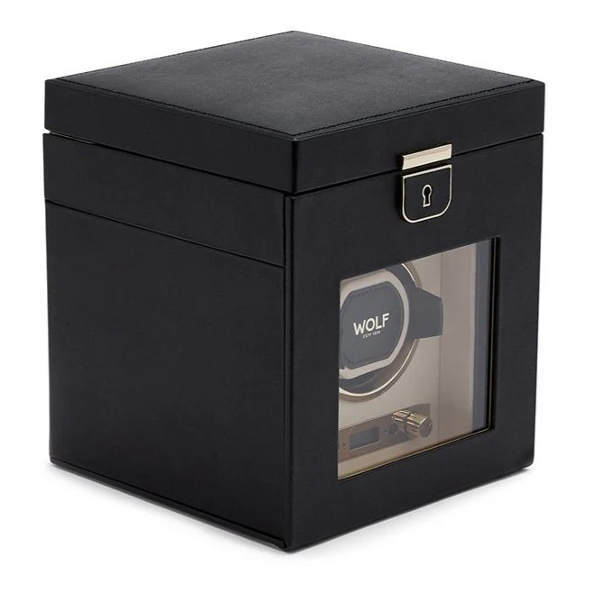 Wolf - Palermo Single Watch Winder w storage | 213702 - Image 2